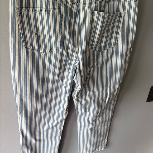 American Eagle Blue High Waisted 18L Mom Jeans - Picture 4 of 9